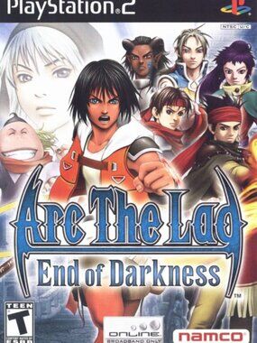 Arc the Lad: End of Darkness (Sony Playstation 2 PS2, 2005) Game Disc Very Good